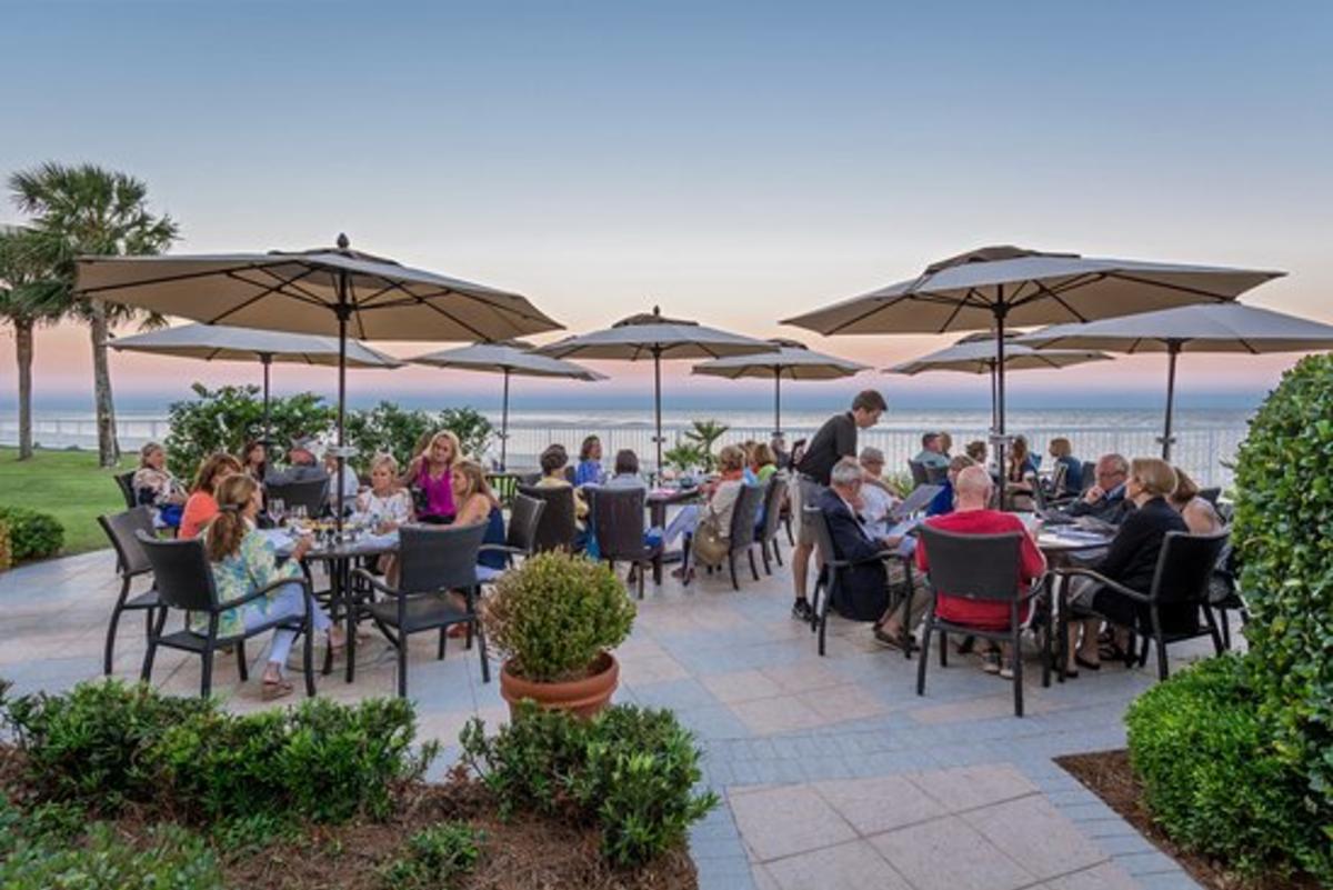 Oceanfront dining at its finest at ECHO on St. Simons Island.