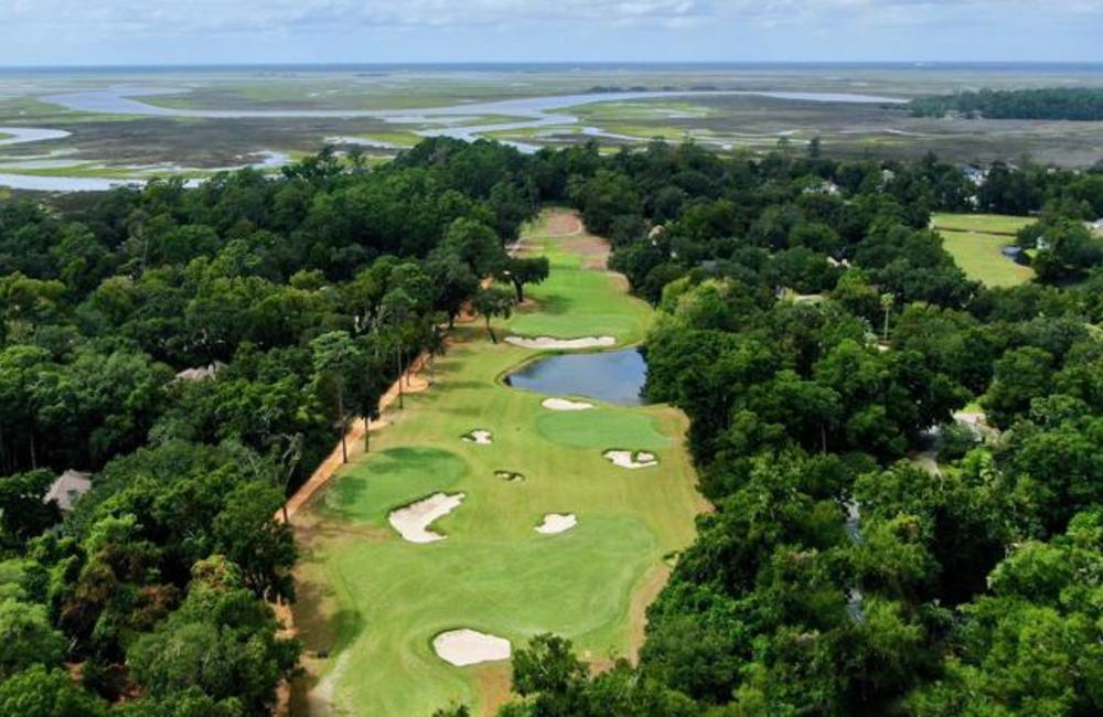 Aerial beauty of Sea Palms Golf Club, where every swing brings a view.