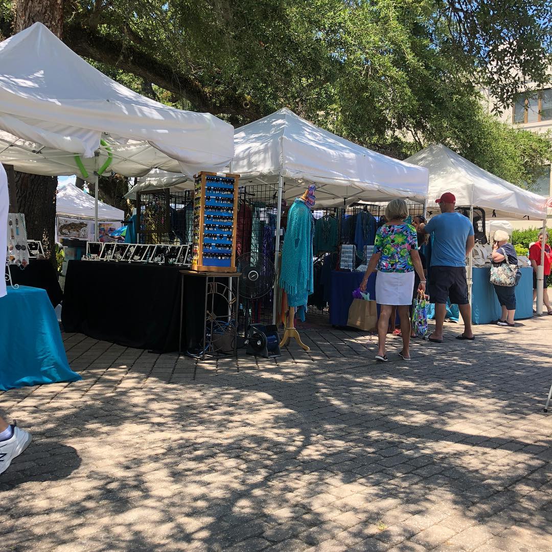 The St. Simons Island Sunshine Festival - a highlight of the island's annual events, celebrating art, community, and outdoor fun.