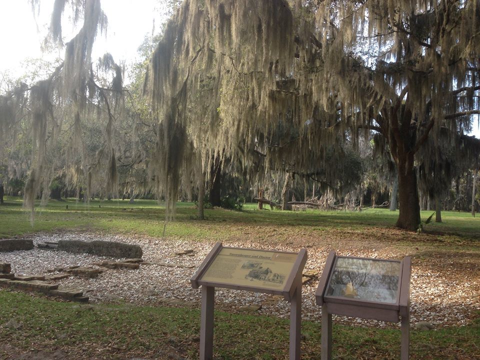 Overview of Fort Frederica National Monument, welcoming visitors to explore its grounds.