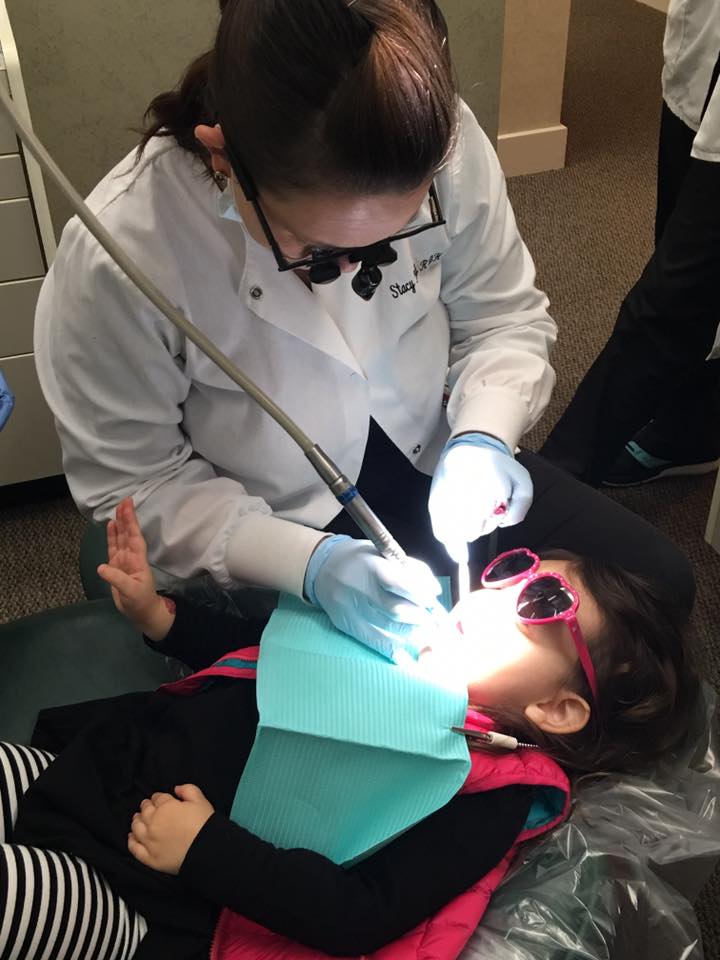 dentist taking care of a patient