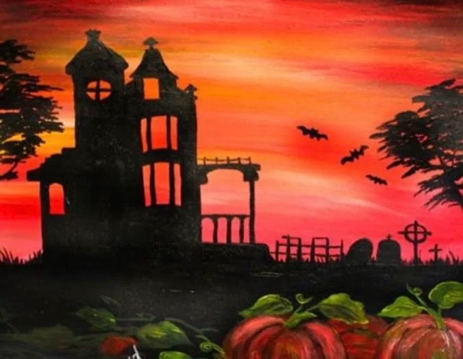 Sip, Paint, and Celebrate Halloween at The Studio in St. Simons, GA