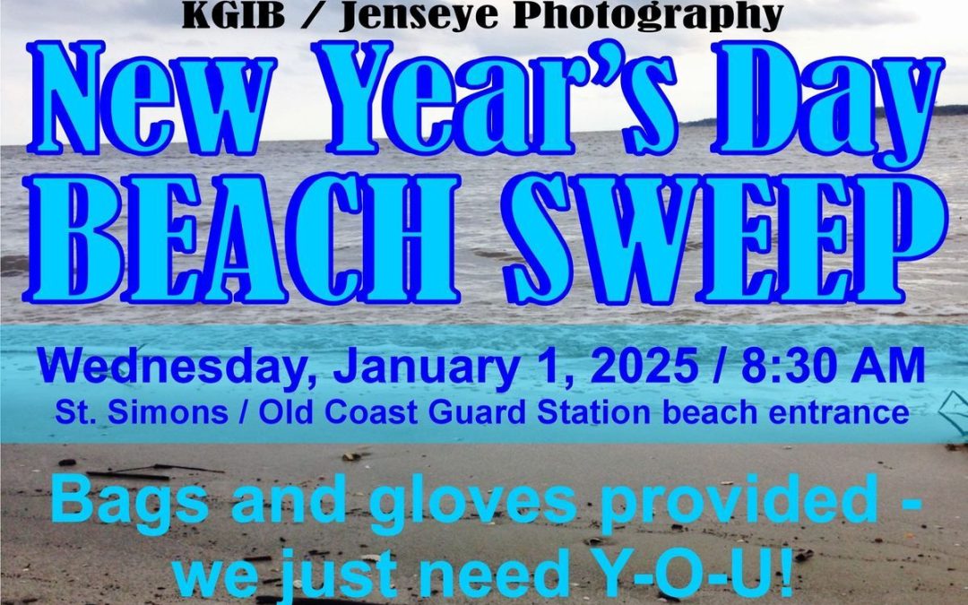 Start Your Year Right: New Year’s Day Beach Cleanup in St. Simons