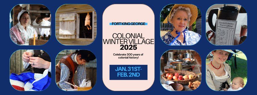 Experience History at the Colonial Winter Village in Georgia